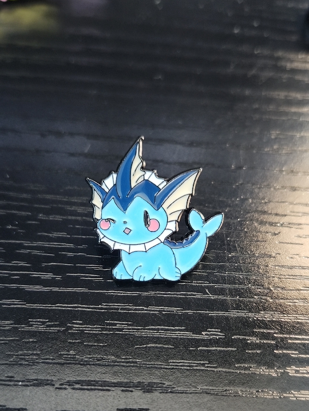 Pokemon Vaporeon Inspired Enamel Pin